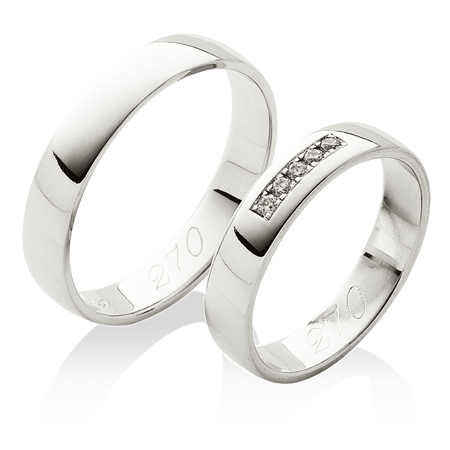 jednoduché snubní prsteny