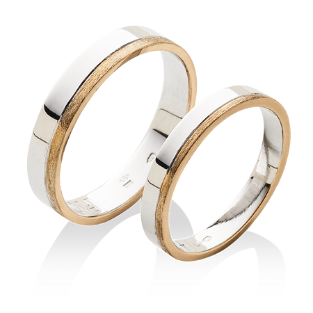 jednoduché kombinované prsteny